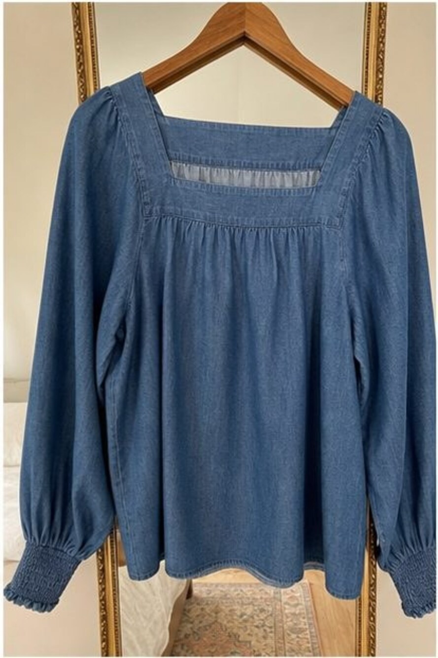 Black Tie Neck Blouse
